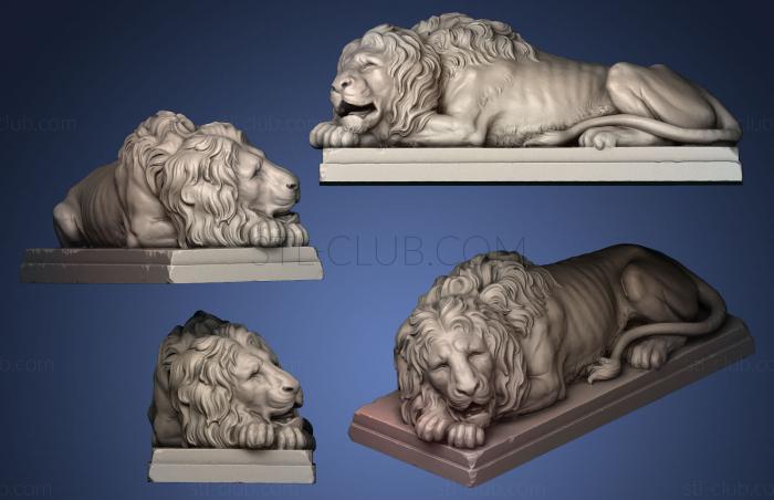 3D model Lion3 (STL)